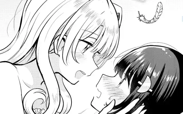 百合+カノジョ こっそりキスしてテスト-